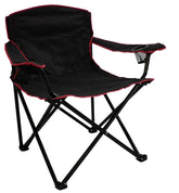 Seasonal Trends HQC01051-OR Quad Folding Chair, 89 cm W, 64 cm D, 90 cm H, 500 lb Capacity, Oxford Seat, Steel Frame